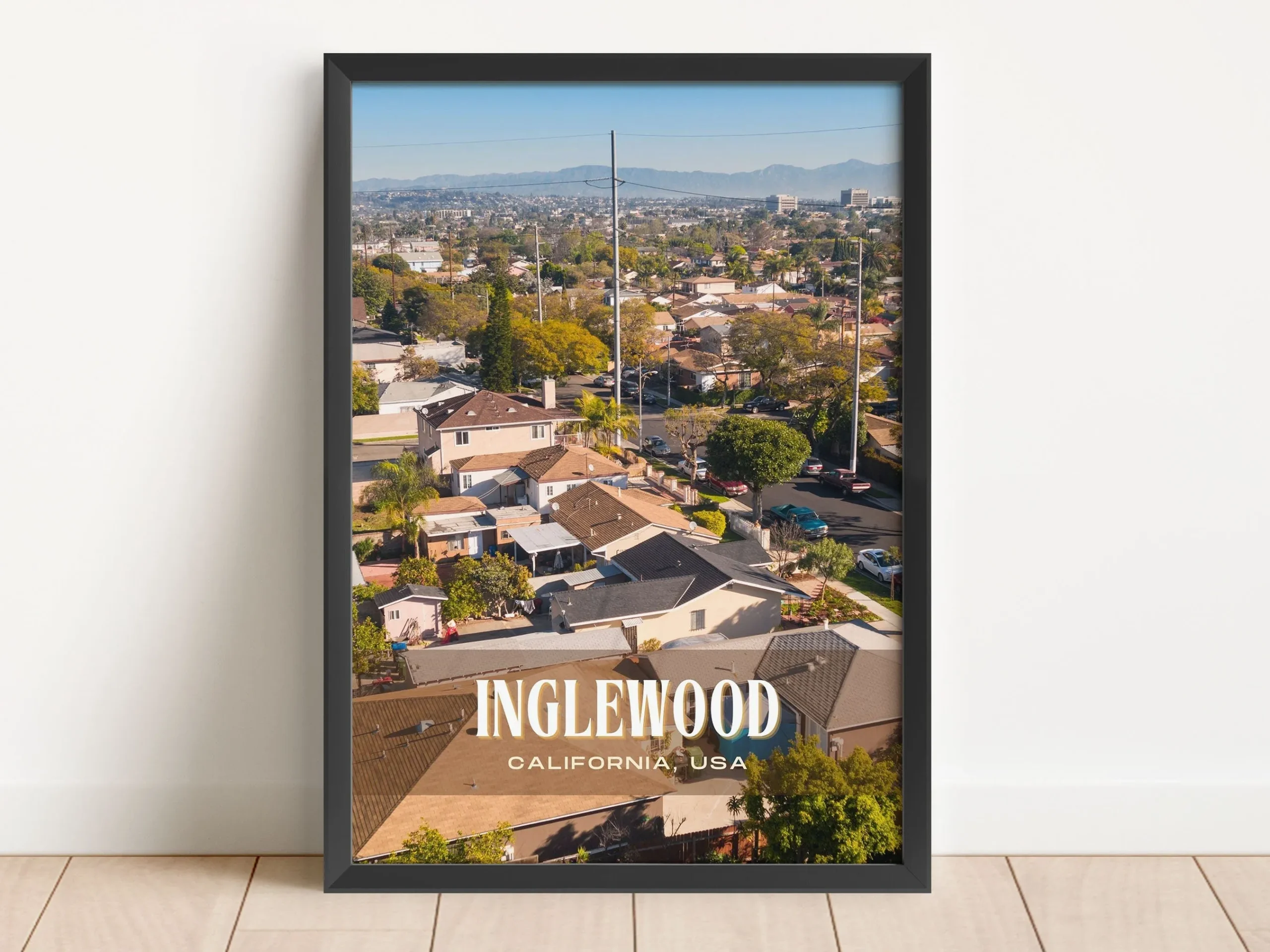 3cInglewood-Retro-Wall-Art-California-USA